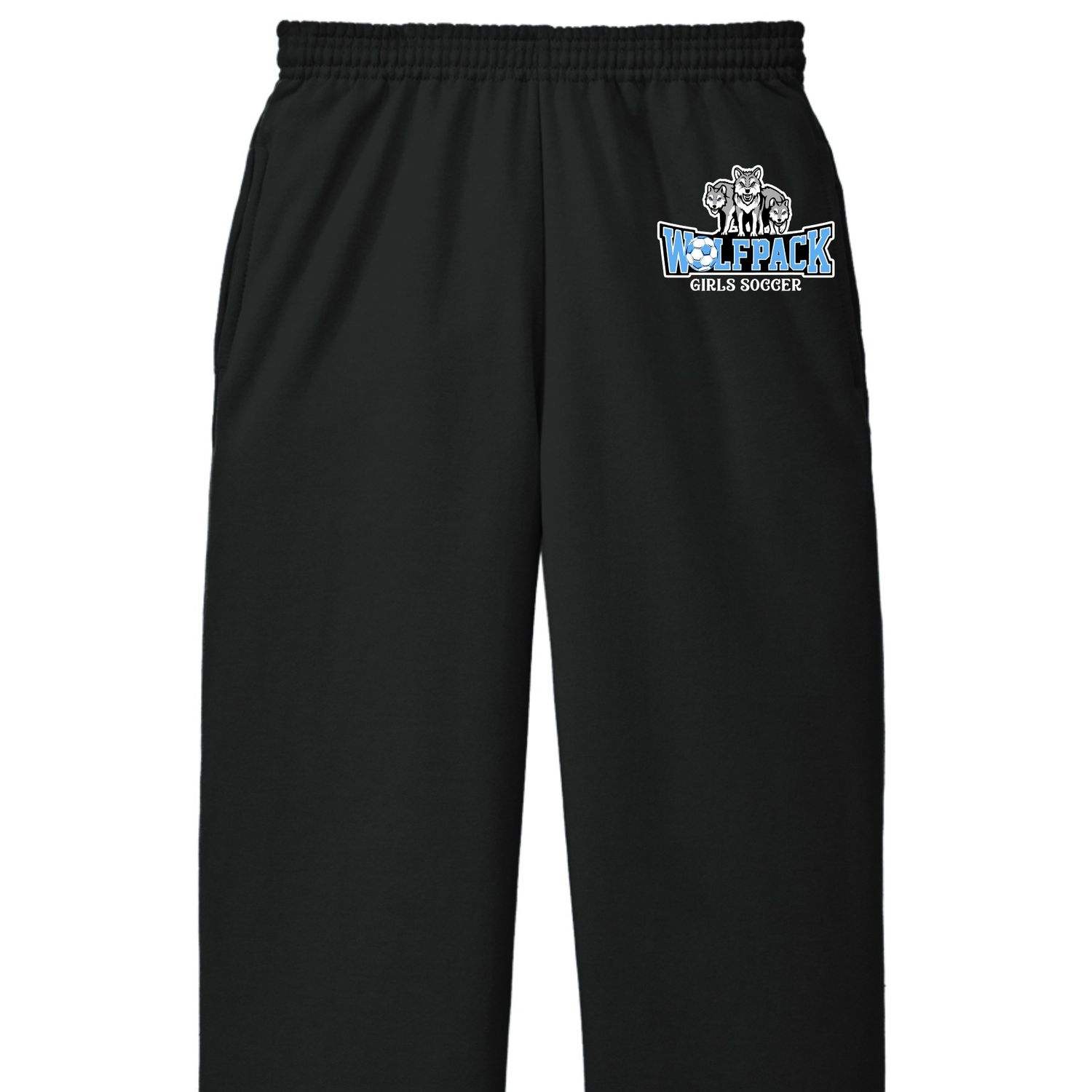 Wolfpack Girls Soccer 3 Wolves Sweatpants