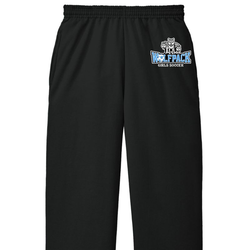 Wolfpack Girls Soccer 3 Wolves Sweatpants