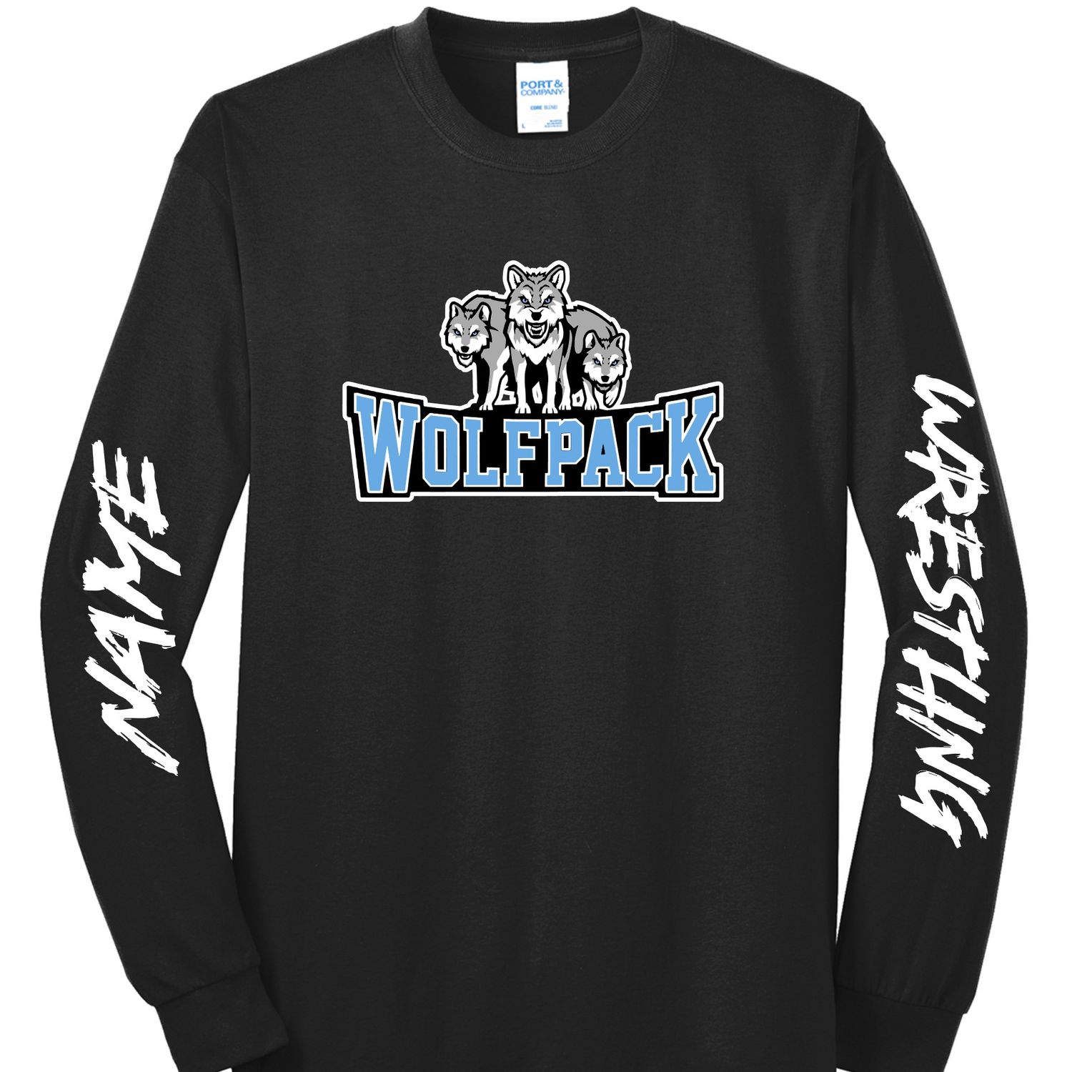 Wolfpack Wrestling Long Sleeve