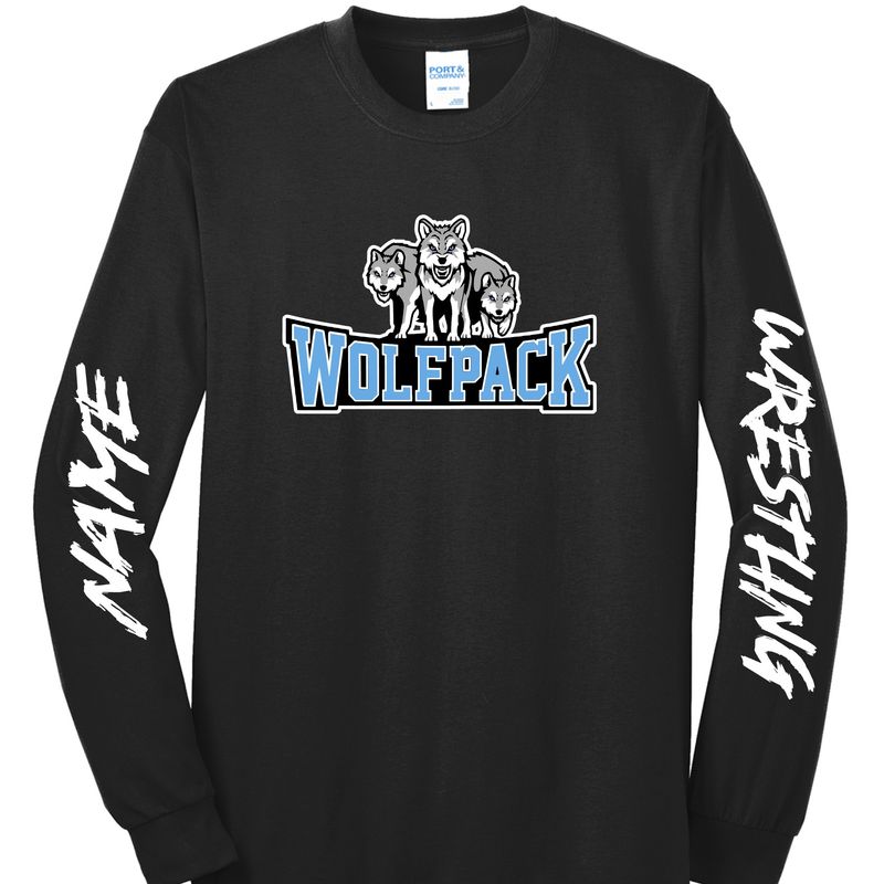 Wolfpack Wrestling Long Sleeve