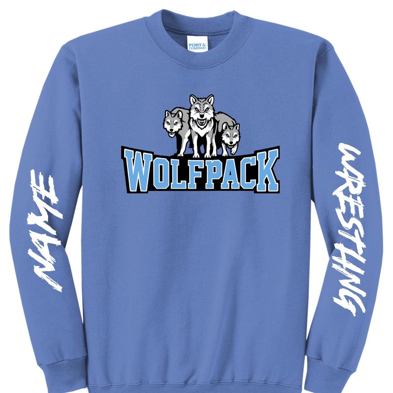 Wolfpack Wrestling Crewneck Sweatshirt