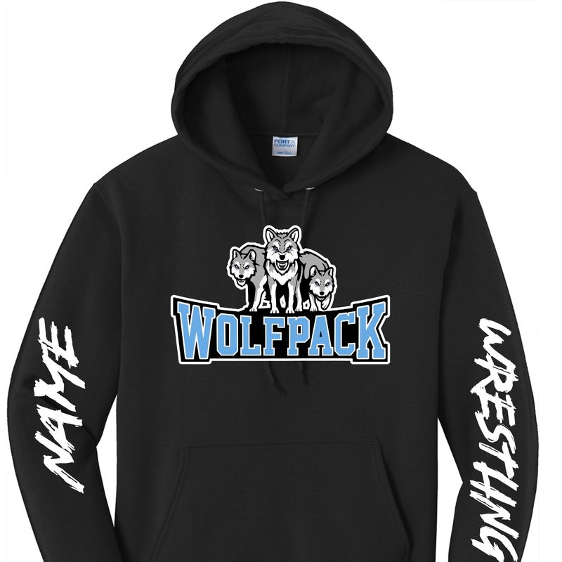 Wolfpack Wrestling Hoodie
