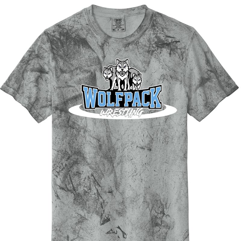 Wolfpack Wrestling Color Blast Tshirt