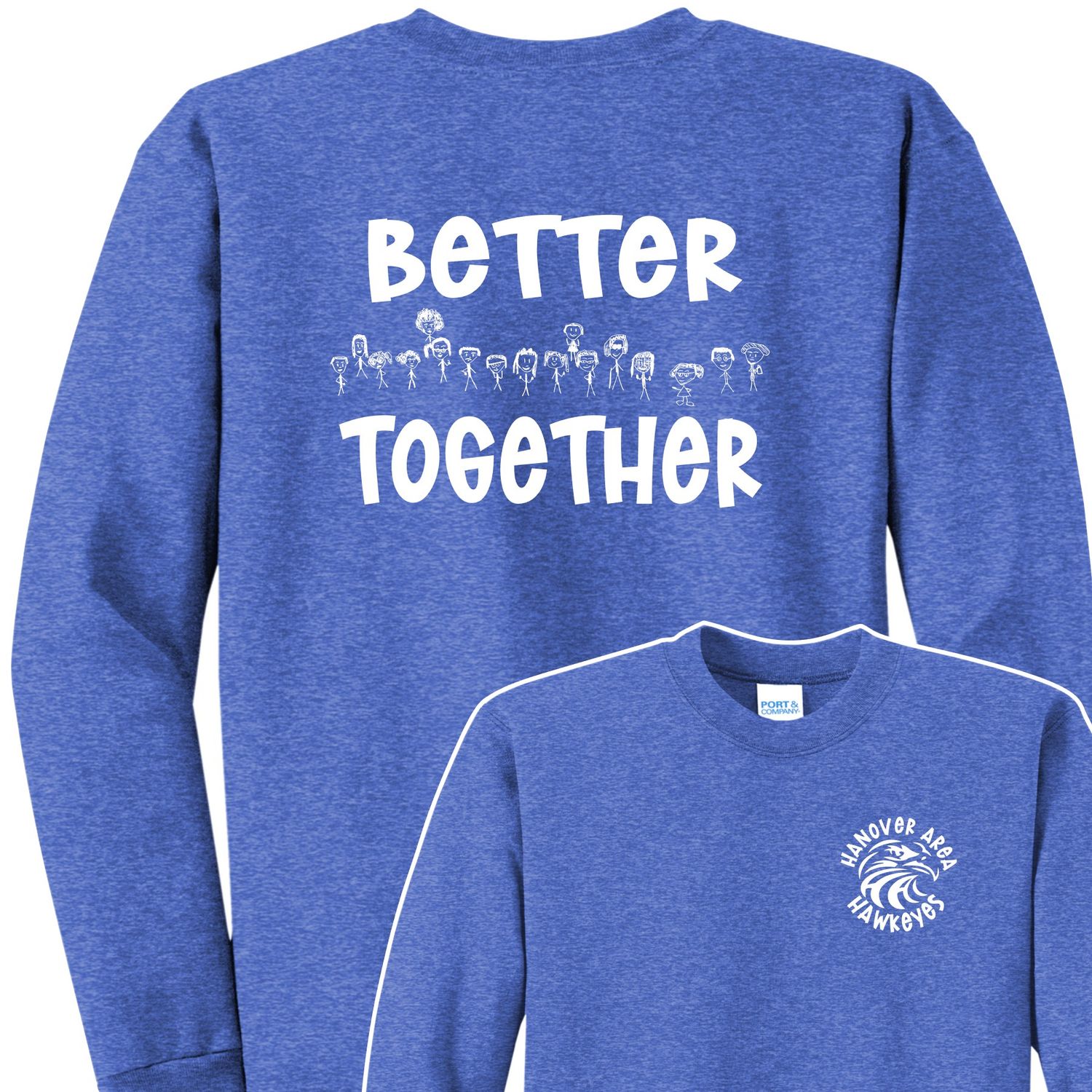 Hanover Area Better Together Crewneck Sweatshirt