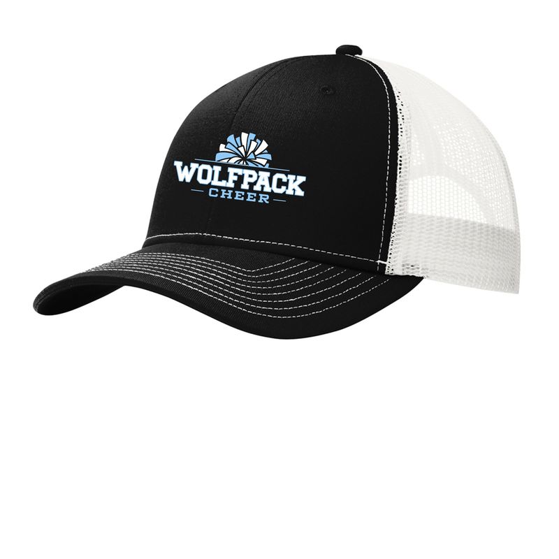 Wolfpack Cheer Pom Pom Snapback Trucker Cap