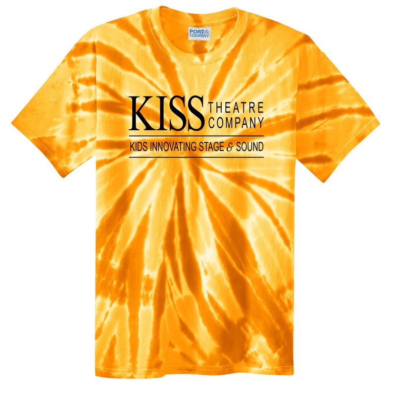 Kiss Theatre Tie Dye Tshirt
