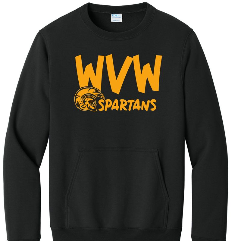 Spartans Pocket Crewneck Sweatshirt (Noodie)