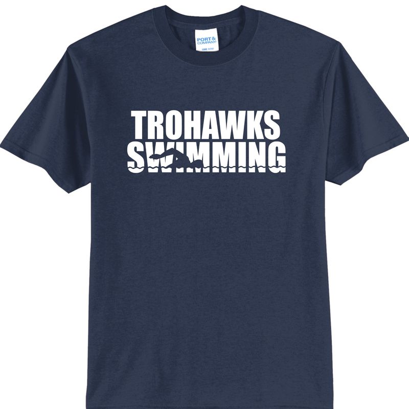 Trohawks Swimming Tshirt