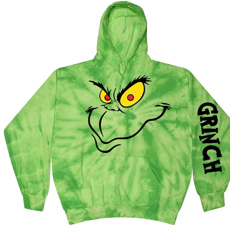 Grinch Tie Dye Hoodie