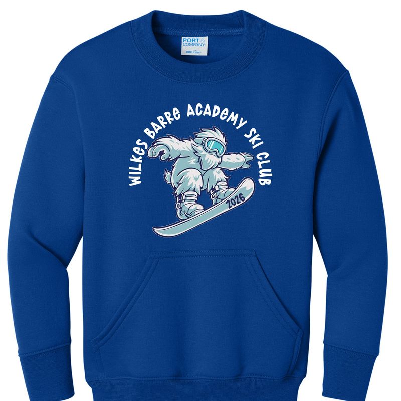 Wilkes Barre Academy Ski Club Snowboarding Noodie