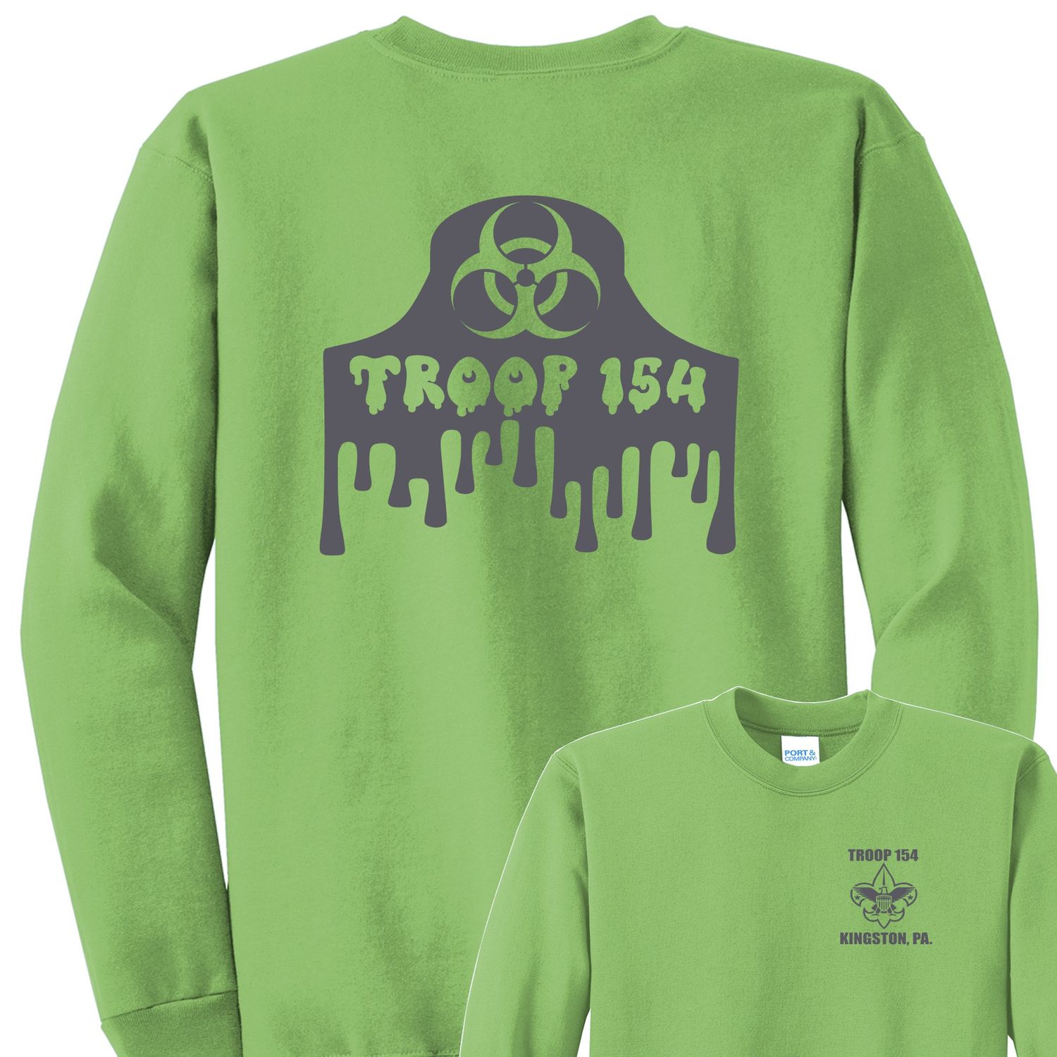 Troop 154 Crewneck Sweatshirt