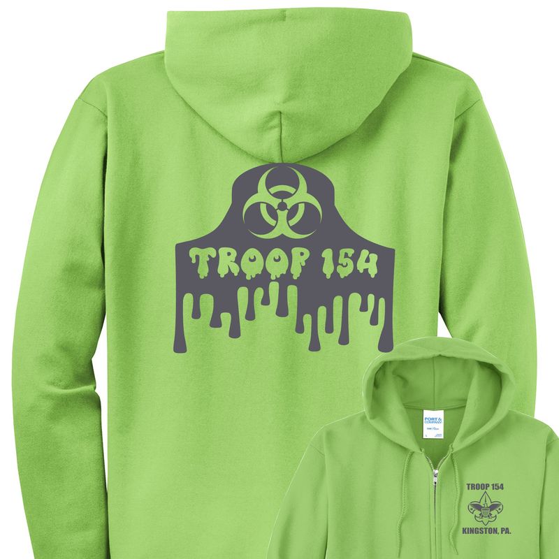 Troop 154 Full Zip Up