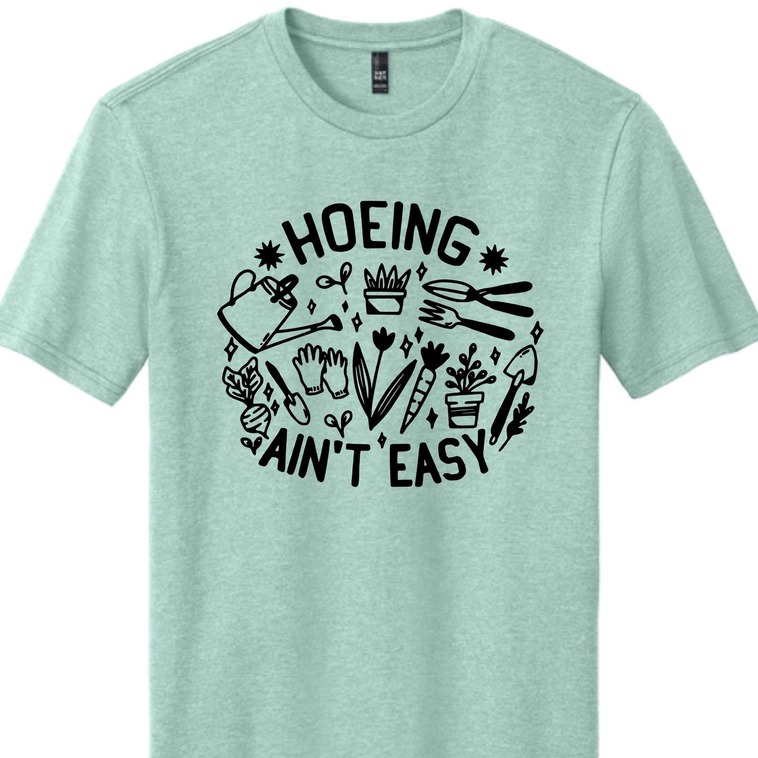 Hoeing Ain't Easy