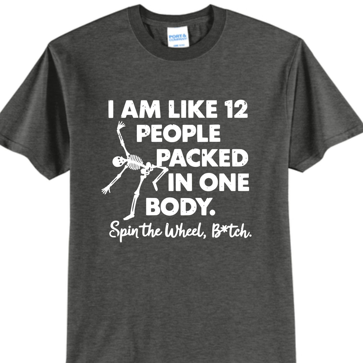 I am like 12 People Packed in One Body