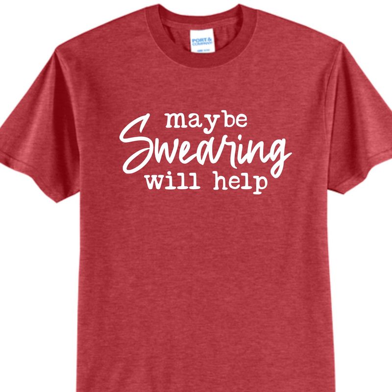 Maybe swearing will help