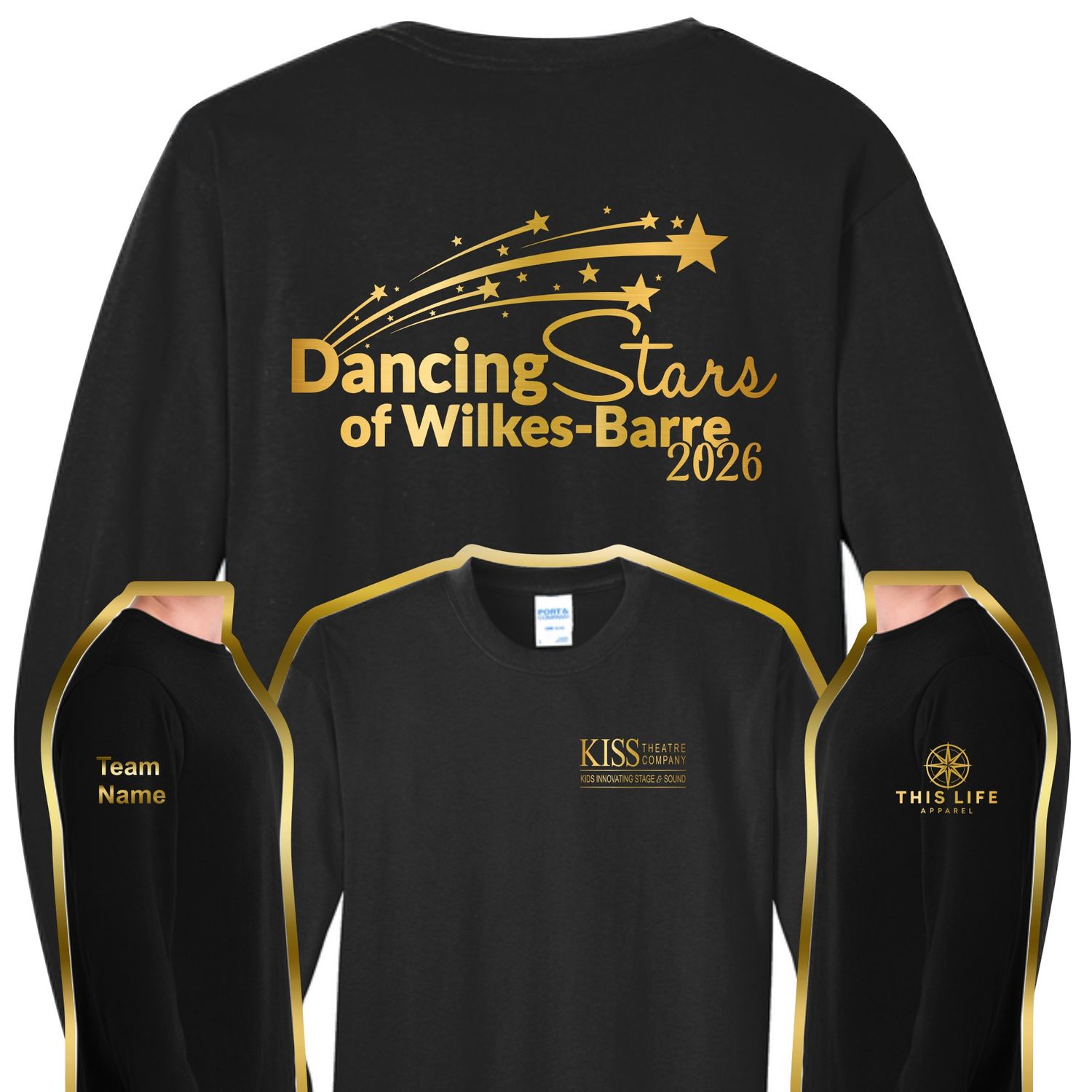 Dancing Stars of Wilkes-Barre Long Sleeve