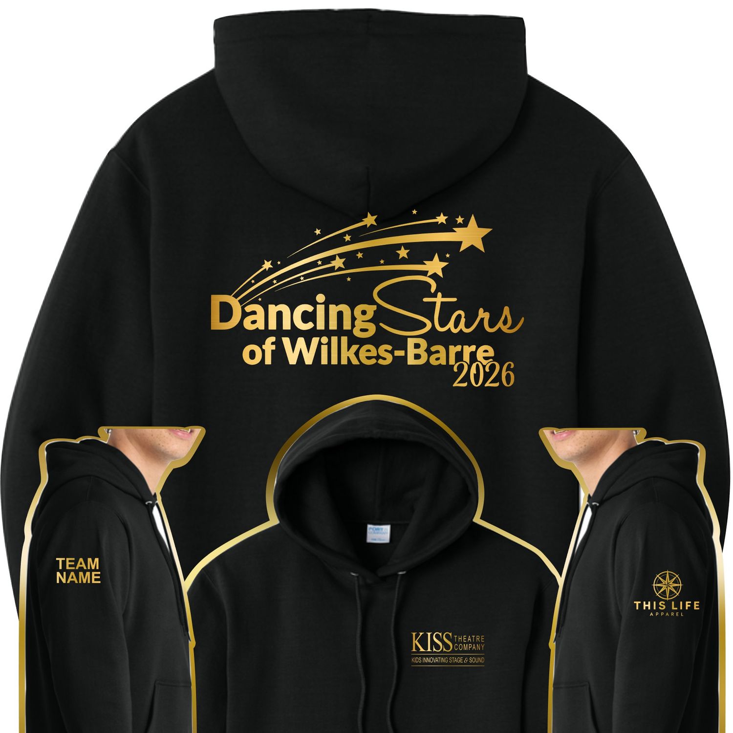 Dancing Stars of Wilkes-Barre Hoodie