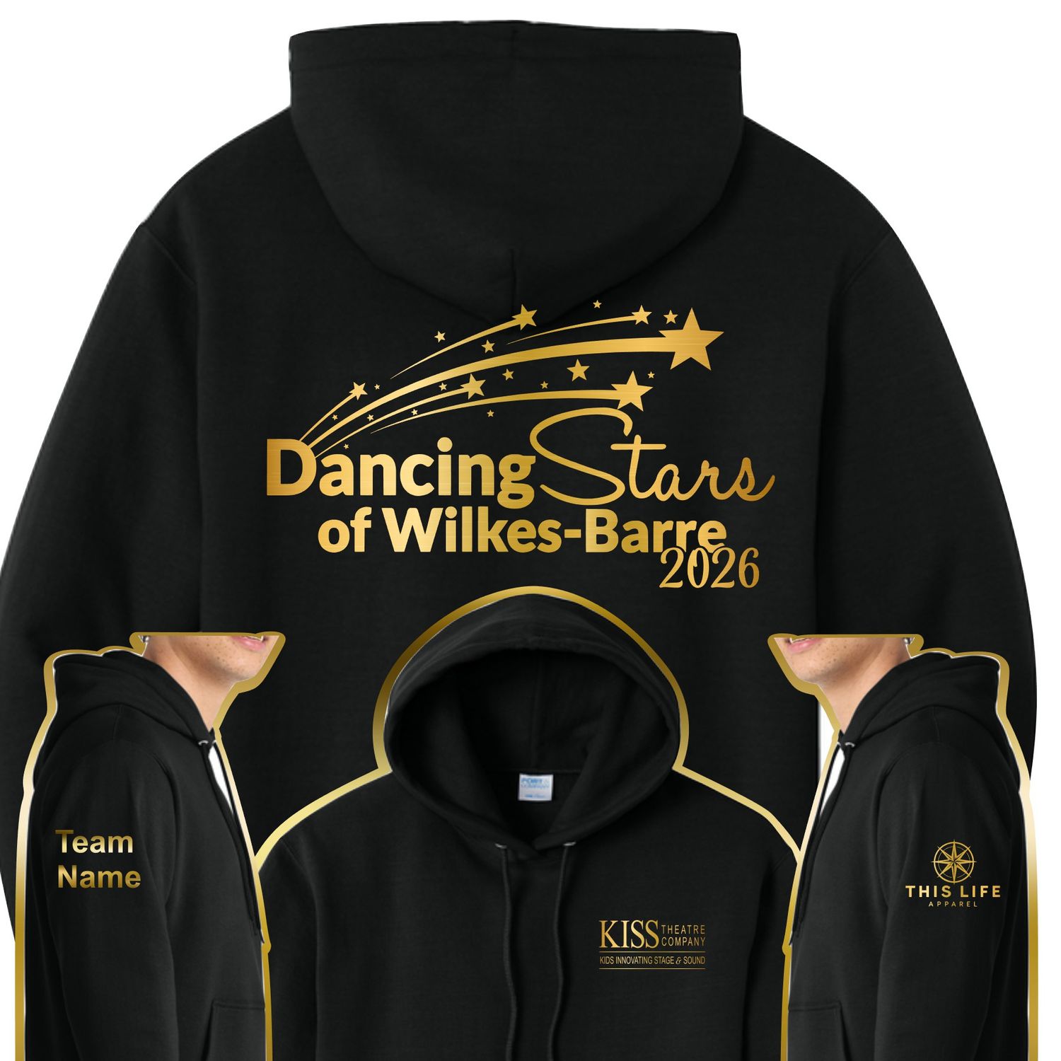 Dancing Stars of Wilkes-Barre Hoodie