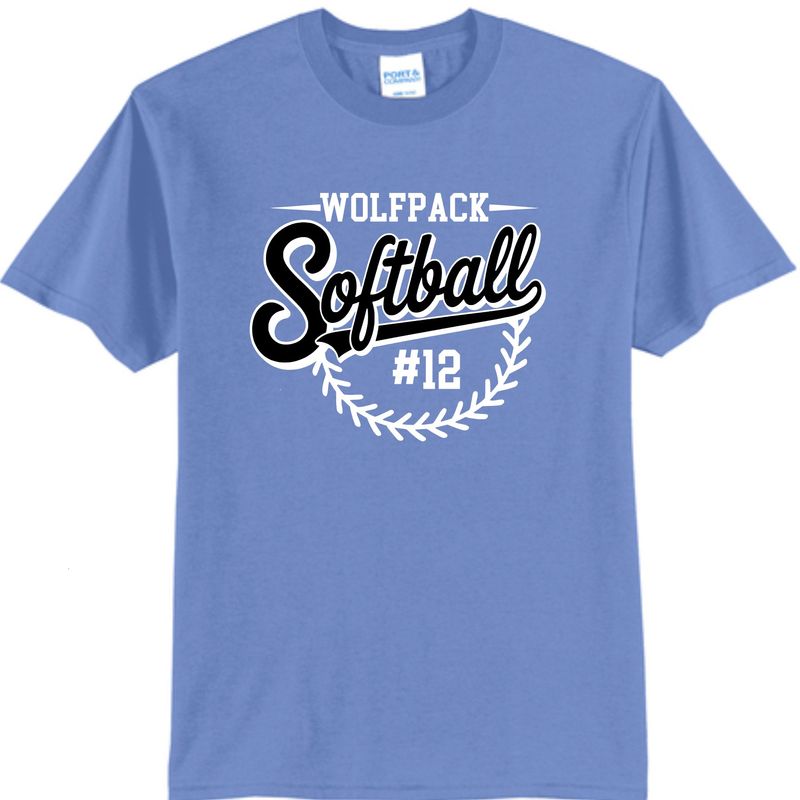 Wolfpack Softball Tshirt