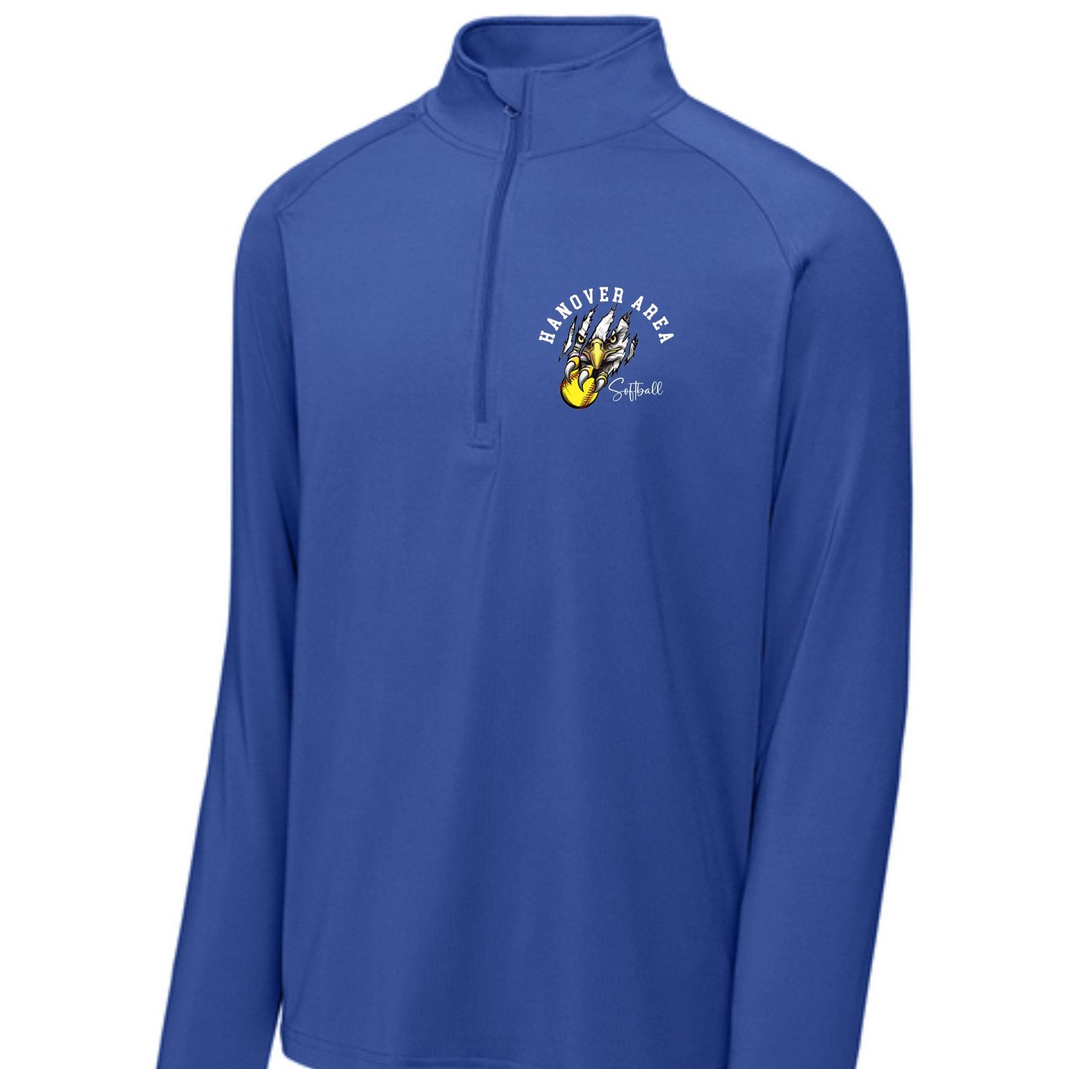 Hanover Area Lady Hawks Softball Claw Performance 1/4 zip