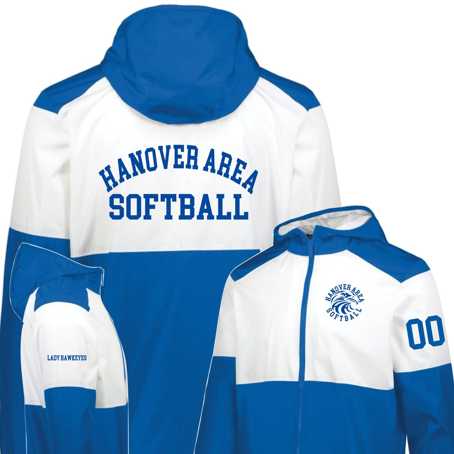 Hanover Area Lady Hawks Softball Holloway Jacket