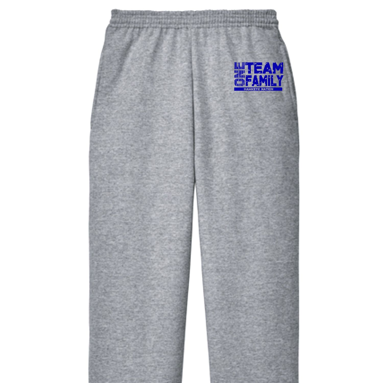 Hanover Area Lady Hawks Softball One Team One Family Sweatpants
