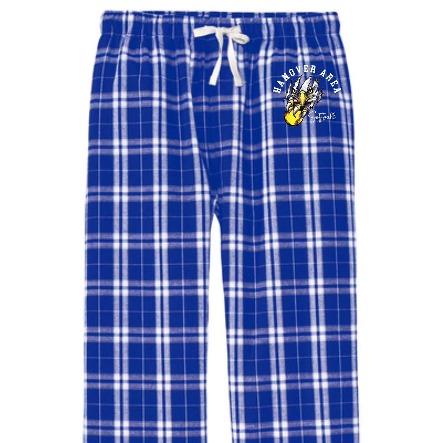 Hanover Area Lady Hawks Softball Claw Pajama Pants