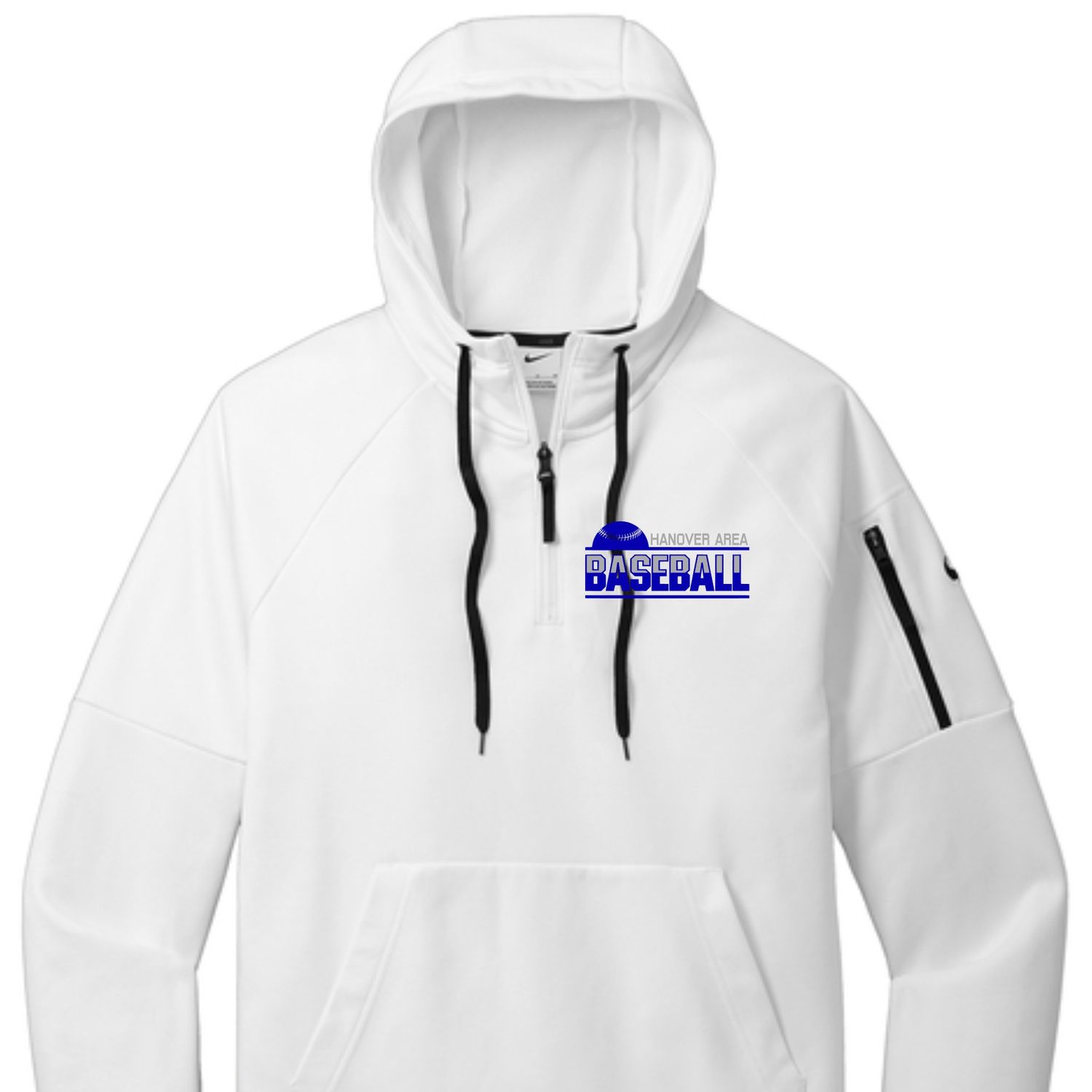 Hanover Area Baseball Nike 1/4 Zip Hoodie