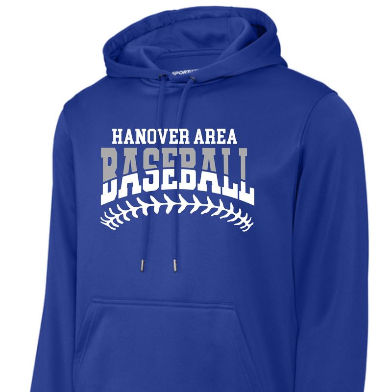 Hanover Area Baseball Stitched Hoodie