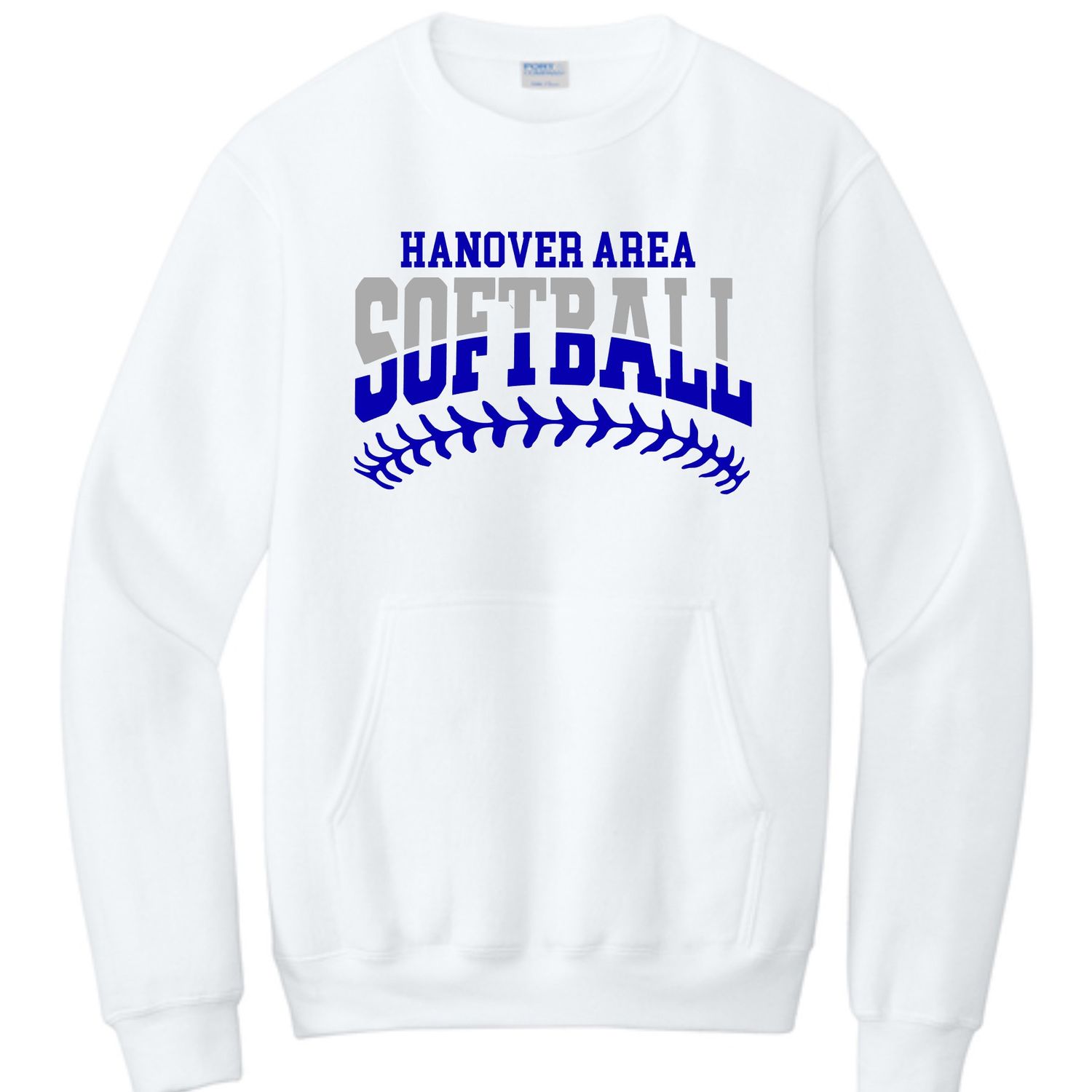 Hanover Area Softball Stitched Noodie