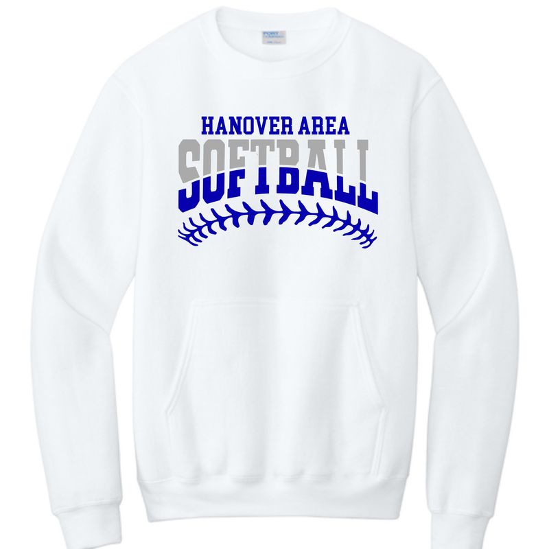 Hanover Area Softball Stitched Noodie