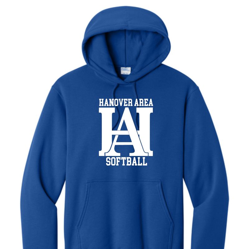 Hanover Area Softball HA hoodie