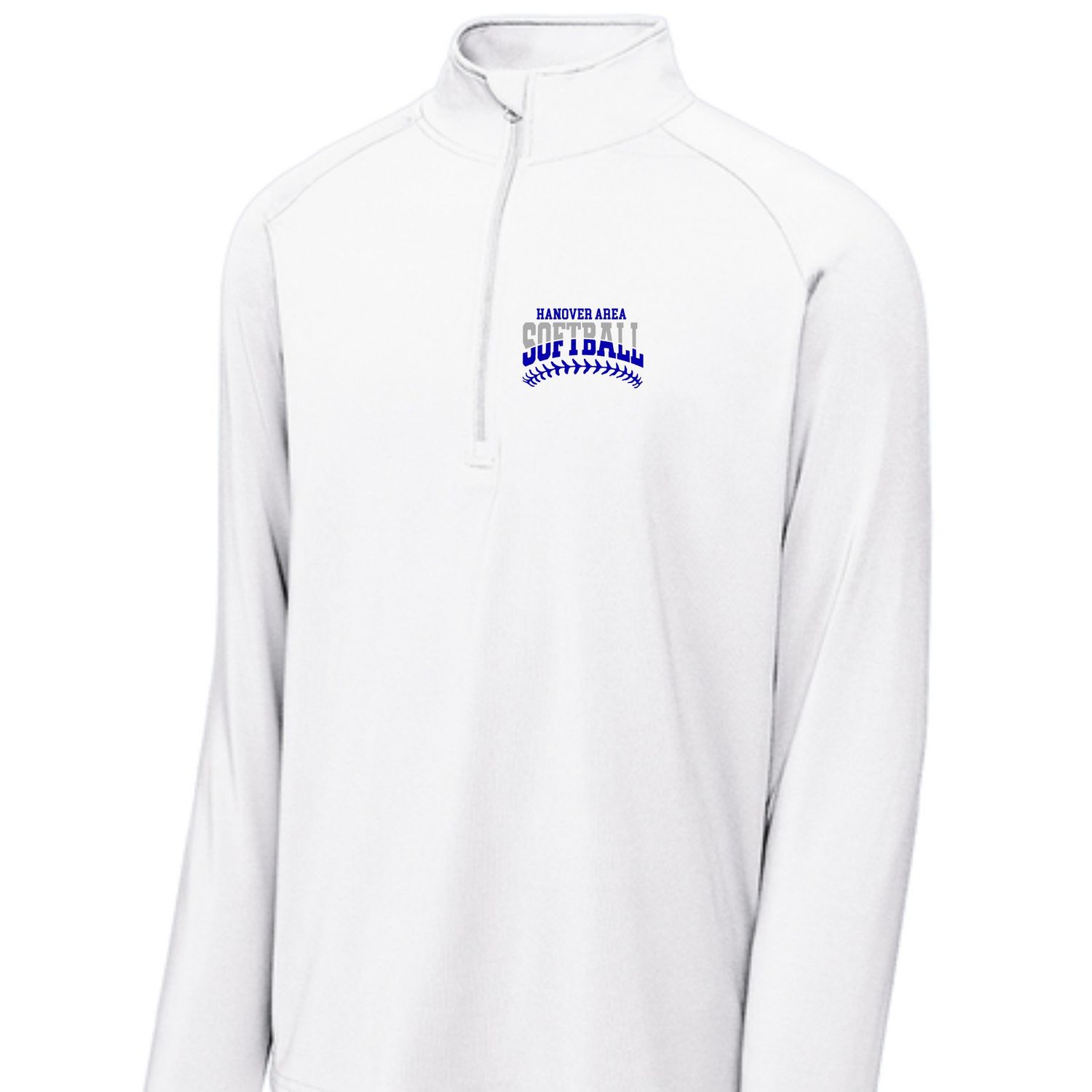 Hanover Area Softball Stitched Performance 1/4 Zip