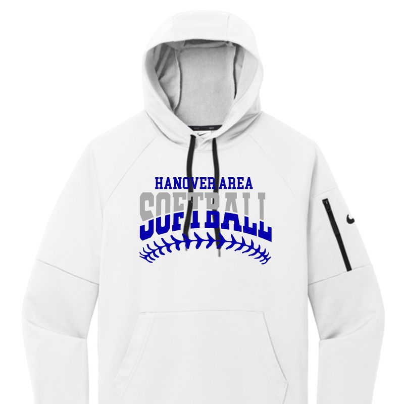 Hanover Area Softball Stitched Nike Performance Hoodie