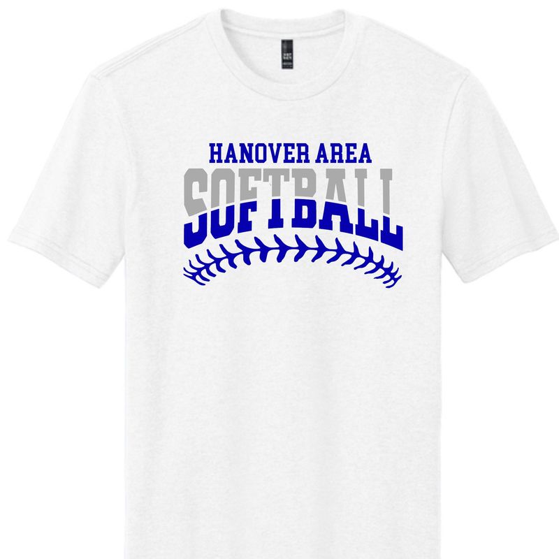 Hanover Area Softball Stitched Tshirt