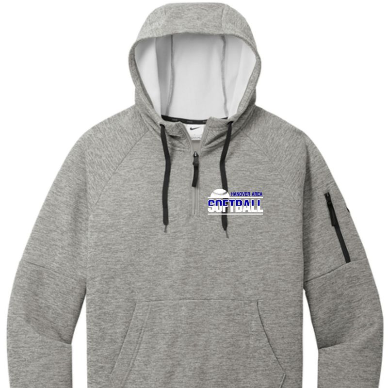 Hanover Area Softball Nike Performance 1/4 Zip Hoodie