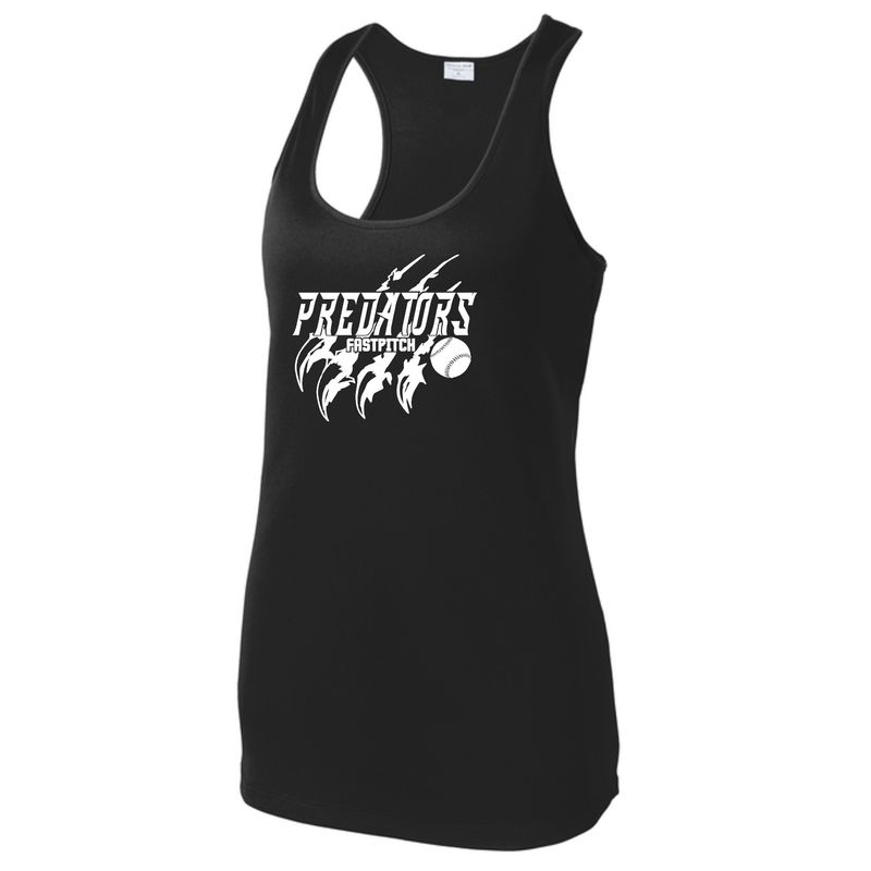 Predators Fastpitch Softball Claw Performance Tank Top