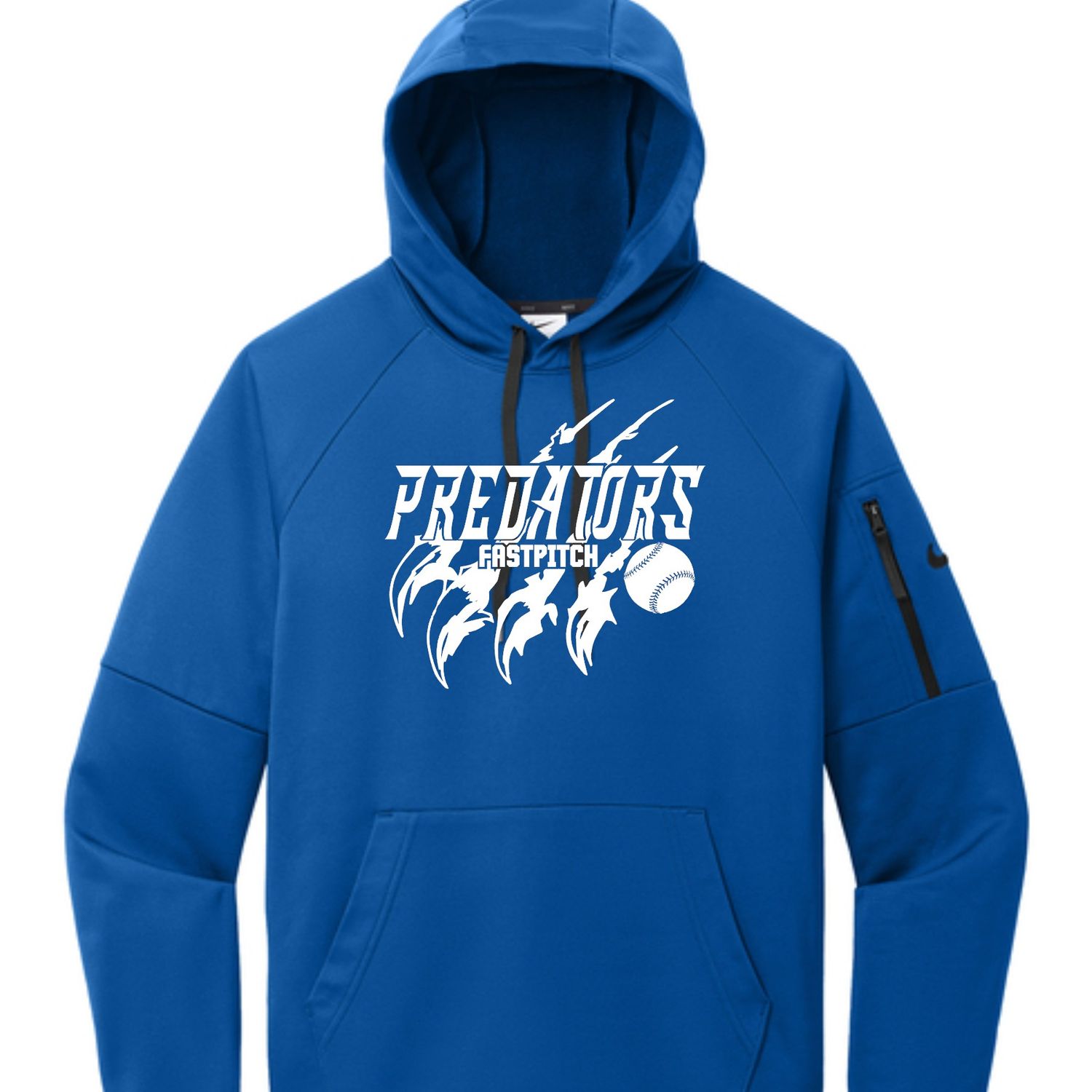 Predators Fastpitch Claw Nike Performance Hoodie