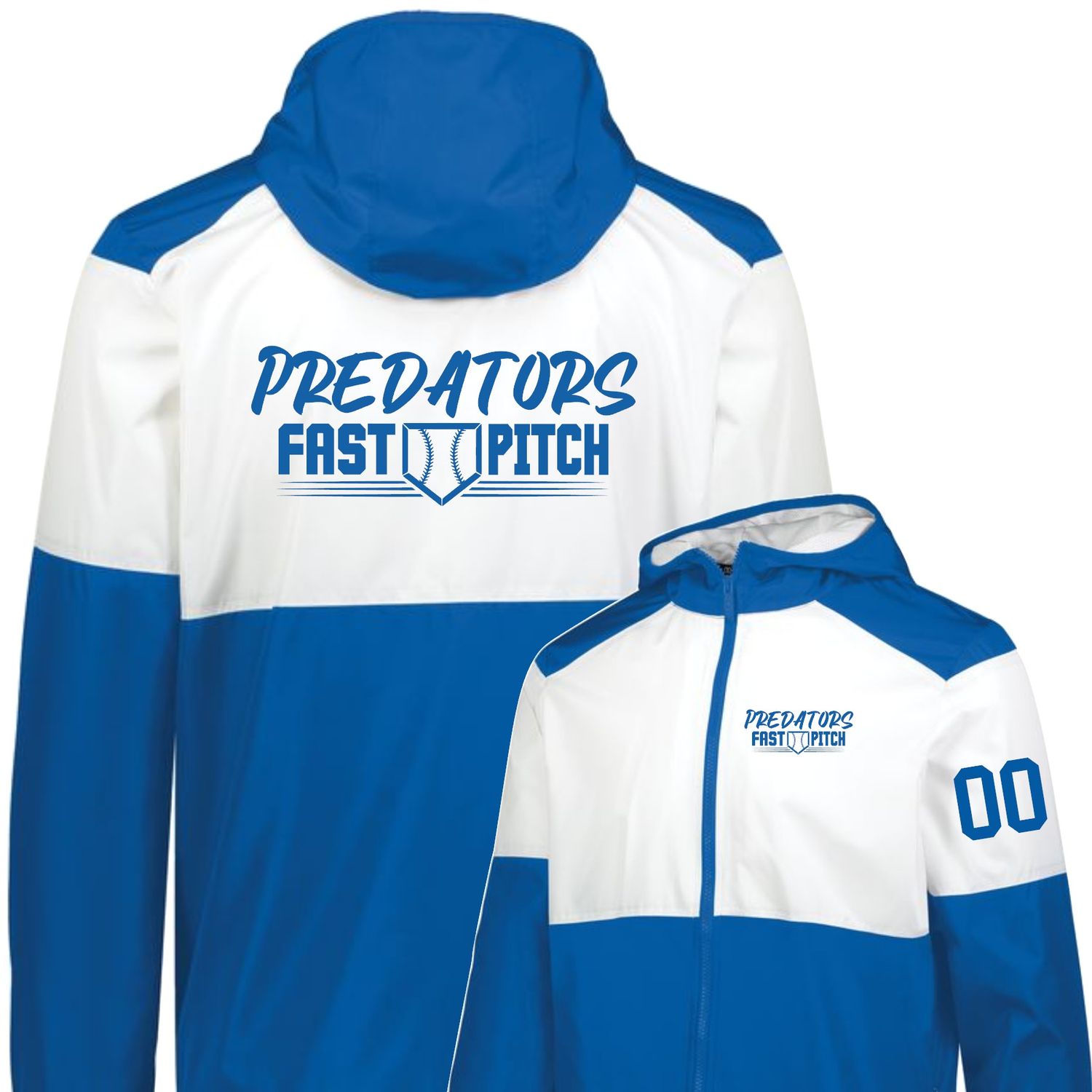 Predators Fastpitch Home Plate Holloway jacket