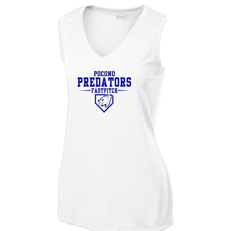 Predators Fastpitch Performance Sleeveless V-Neck