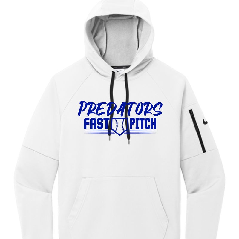 Predators Fastpitch Home Plate Nike Performance Hoodie