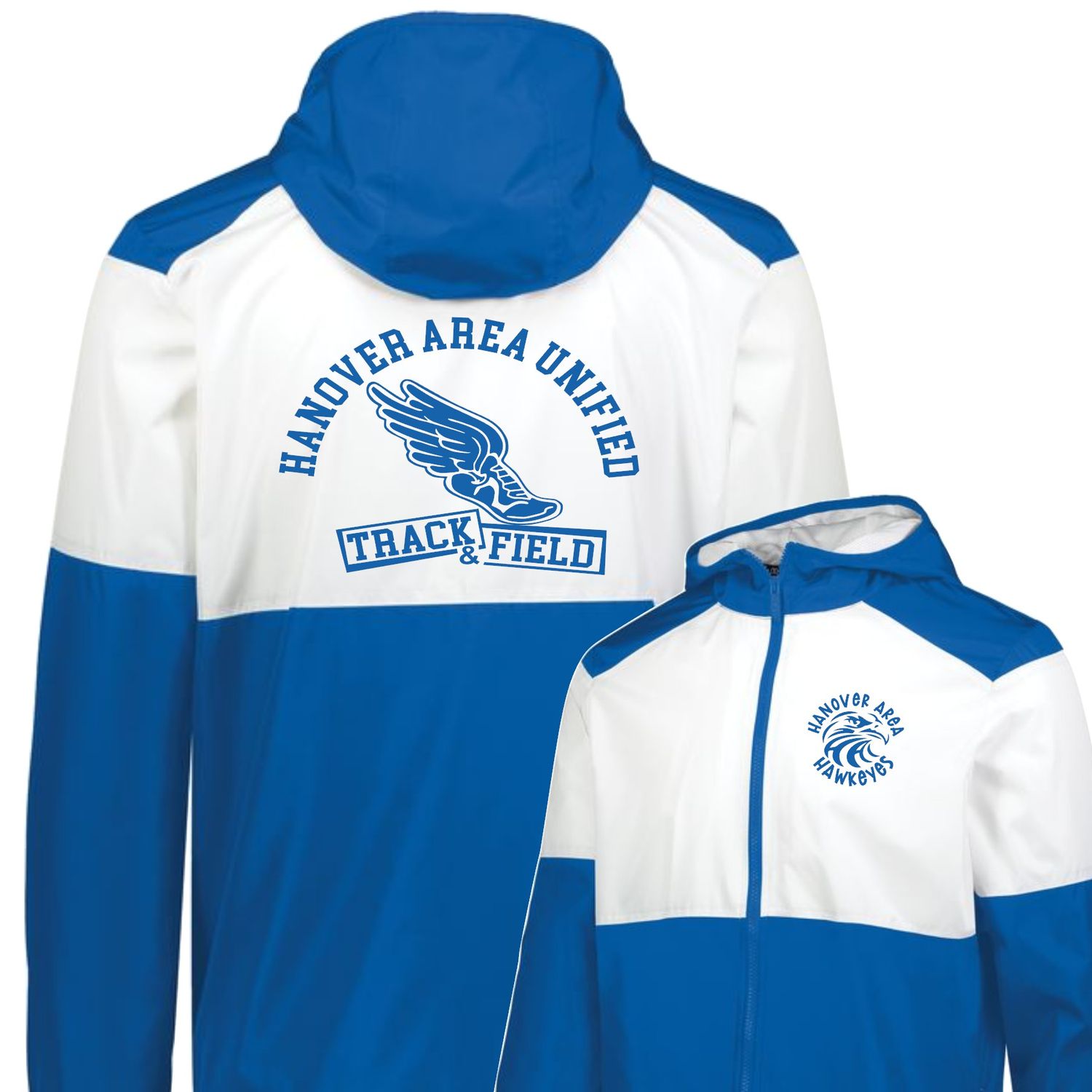 Hanover Area Unified Track &amp; Field Wings Holloway jacket