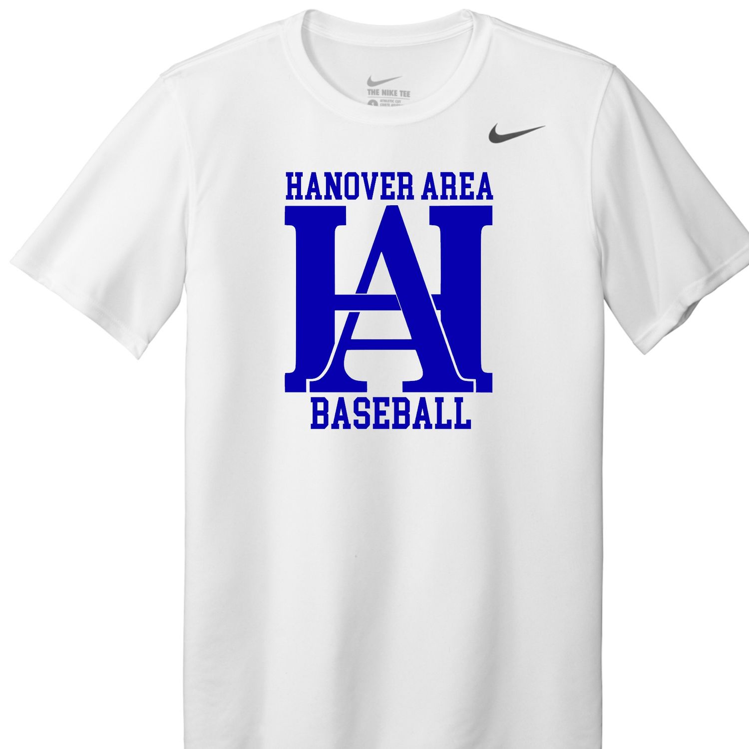 Hanover Area Baseball HA Nike Performance Tshirt