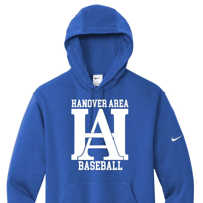 Hanover Area Baseball HA Nike Hoodie