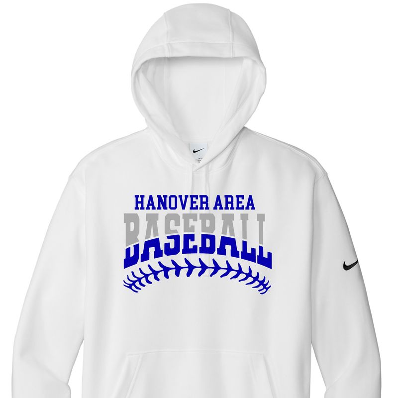 Hanover Area Baseball Stitched Nike Hoodie