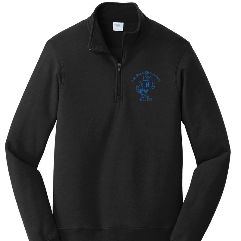 Lee Park Elementary Vintage Hawk 1/4 Zip