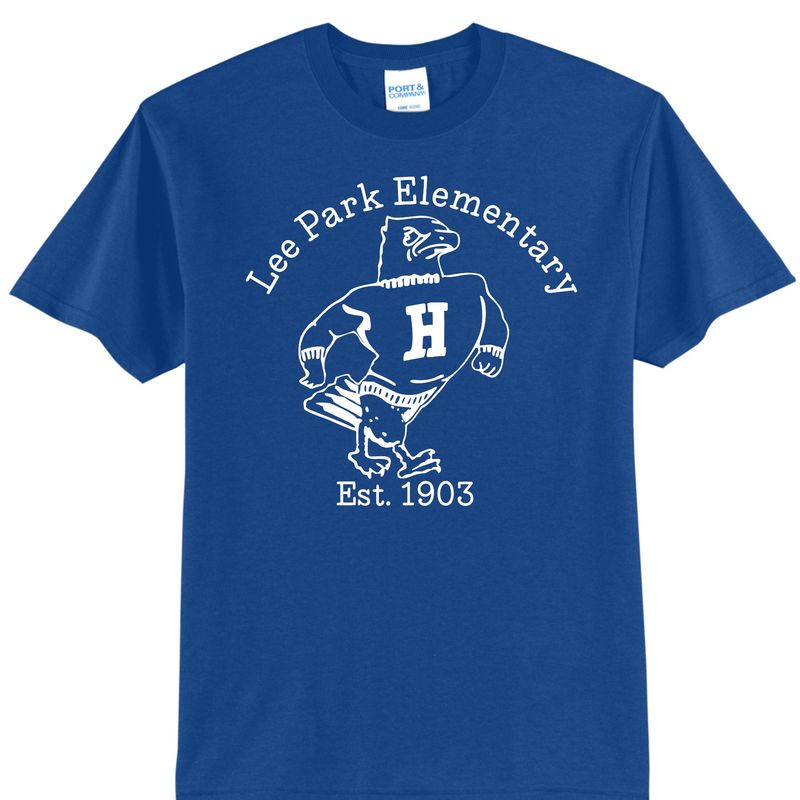Lee Park Elementary Vintage Hawk Tshirt
