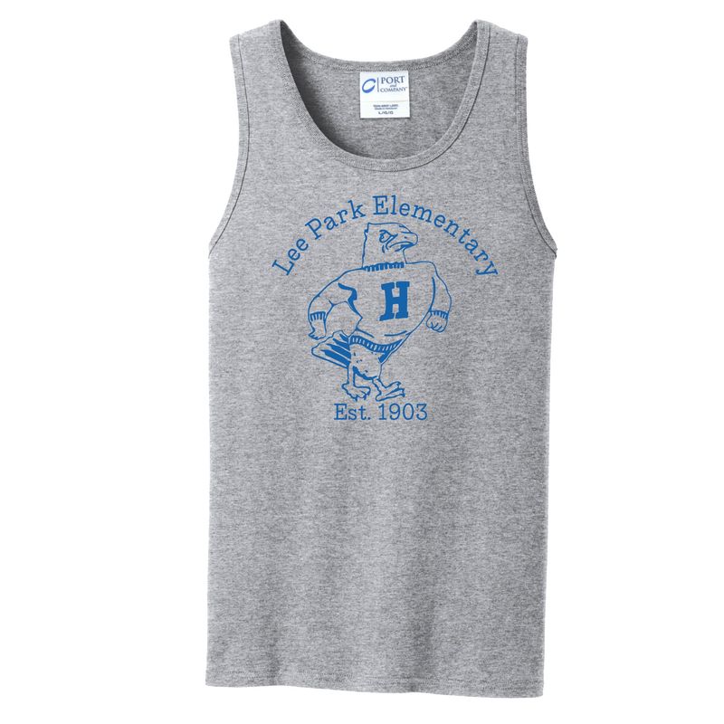 Lee Park Elementary Vintage Hawk Tank Top