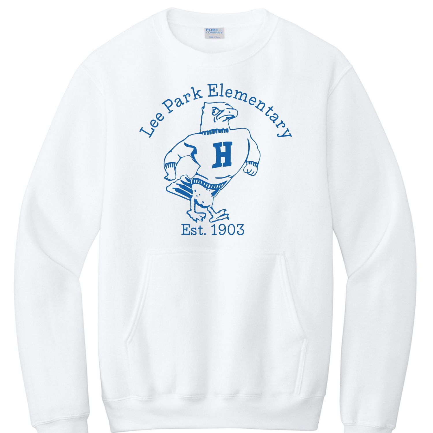 Lee Park Elementary Vintage Hawk Noodie