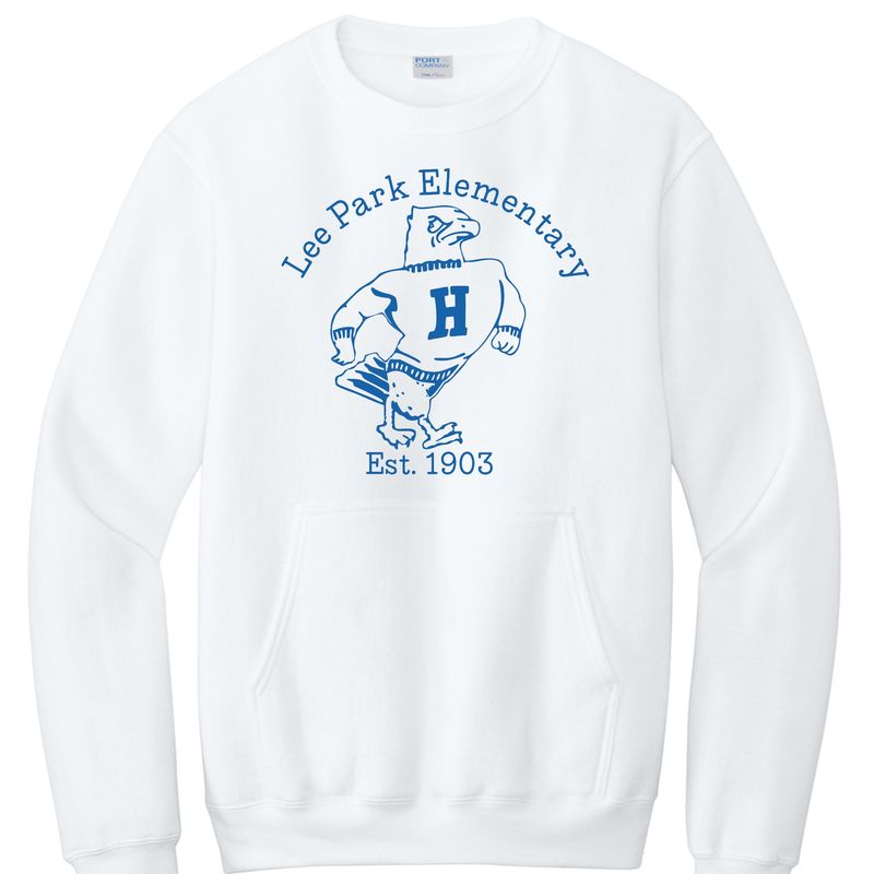 Lee Park Elementary Vintage Hawk Noodie